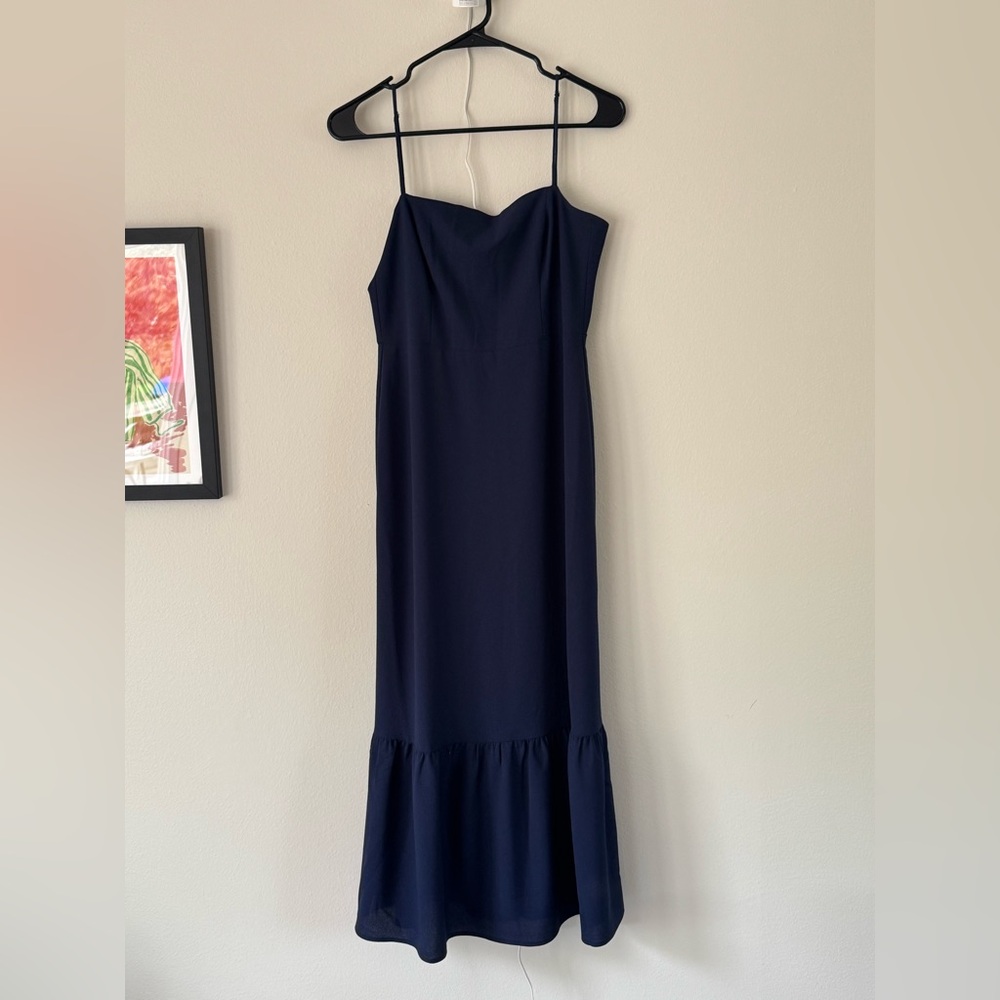 Park & Fifth Strapless Navy Dress